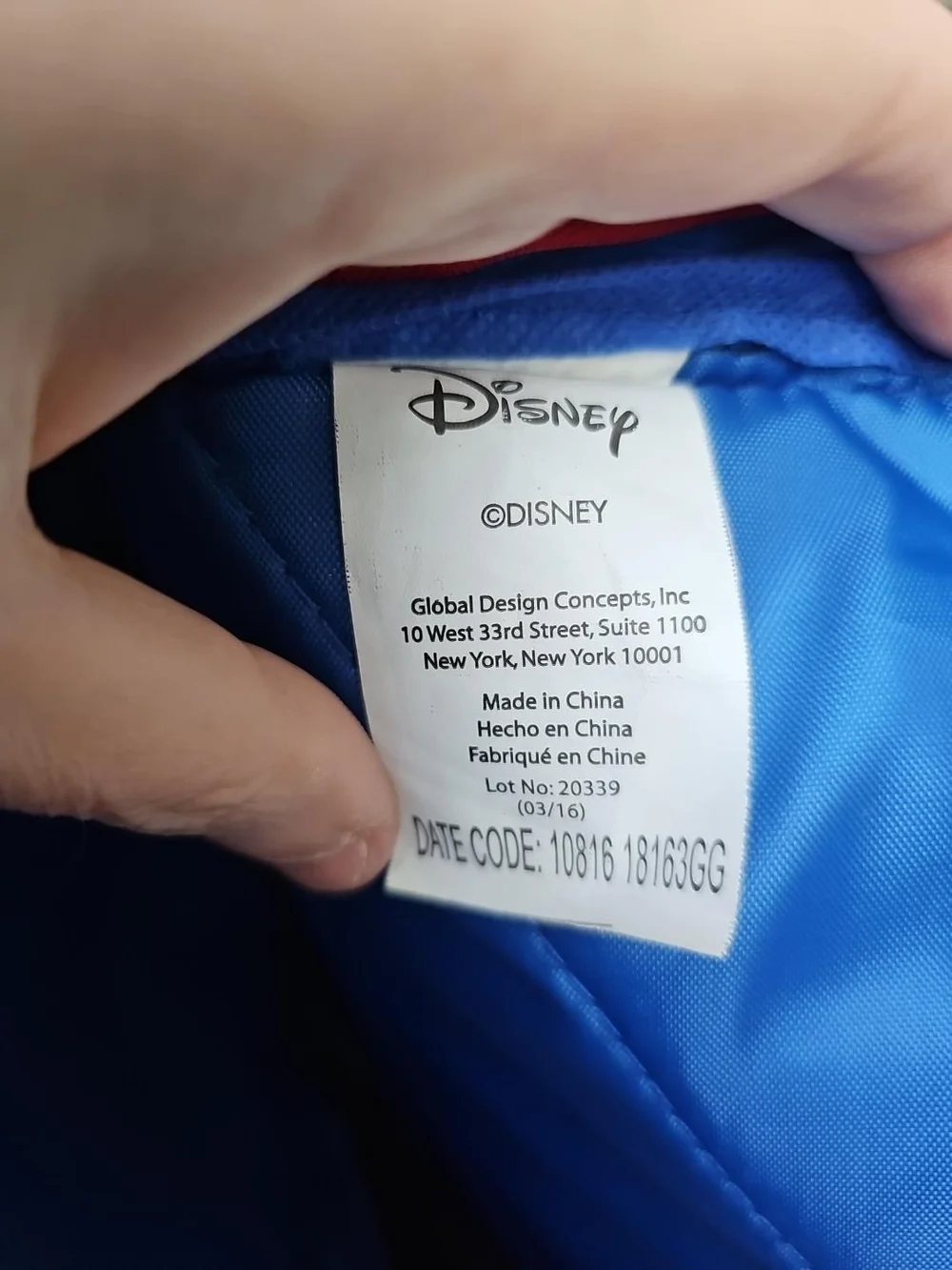 Disney Mickey Mouse Clubhouse 2016 3D Backpack Goofy Donald